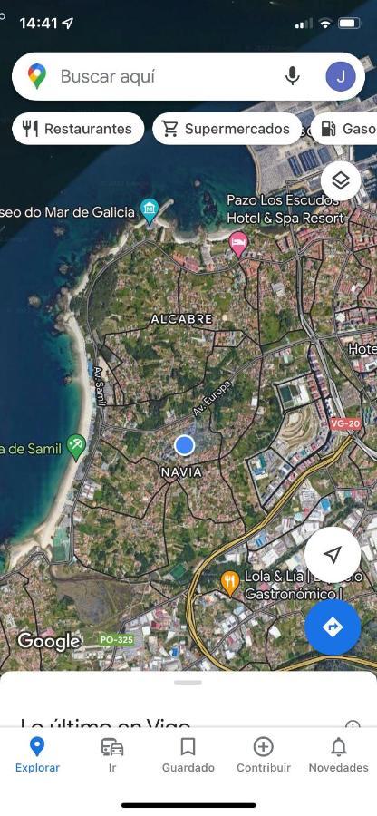 Samil Playa Appartement Comarca de Comarca de Vigo Buitenkant foto